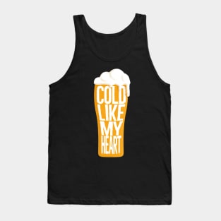 cold like my heart Tank Top